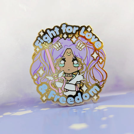 Sailor Liberty - Lilac - Fundraiser Enamel Pin