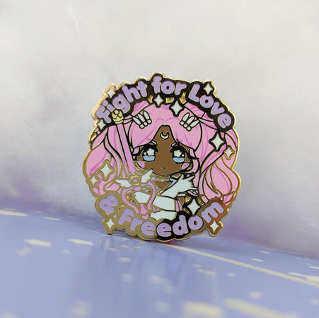 Sailor Liberty - Rose - Fundraiser Enamel Pin
