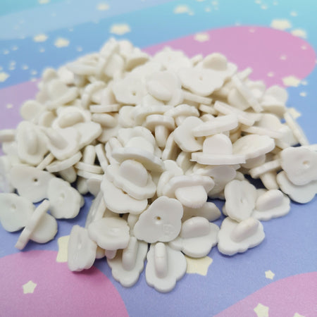 Cloud Shaped rubber pinbacks - Kittynaut