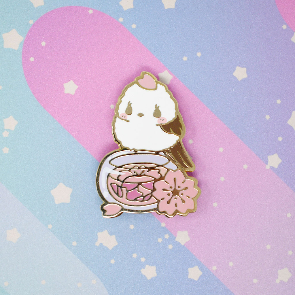 Secret Shop - June 2020 - Sakura Tea Bird - Kittynaut