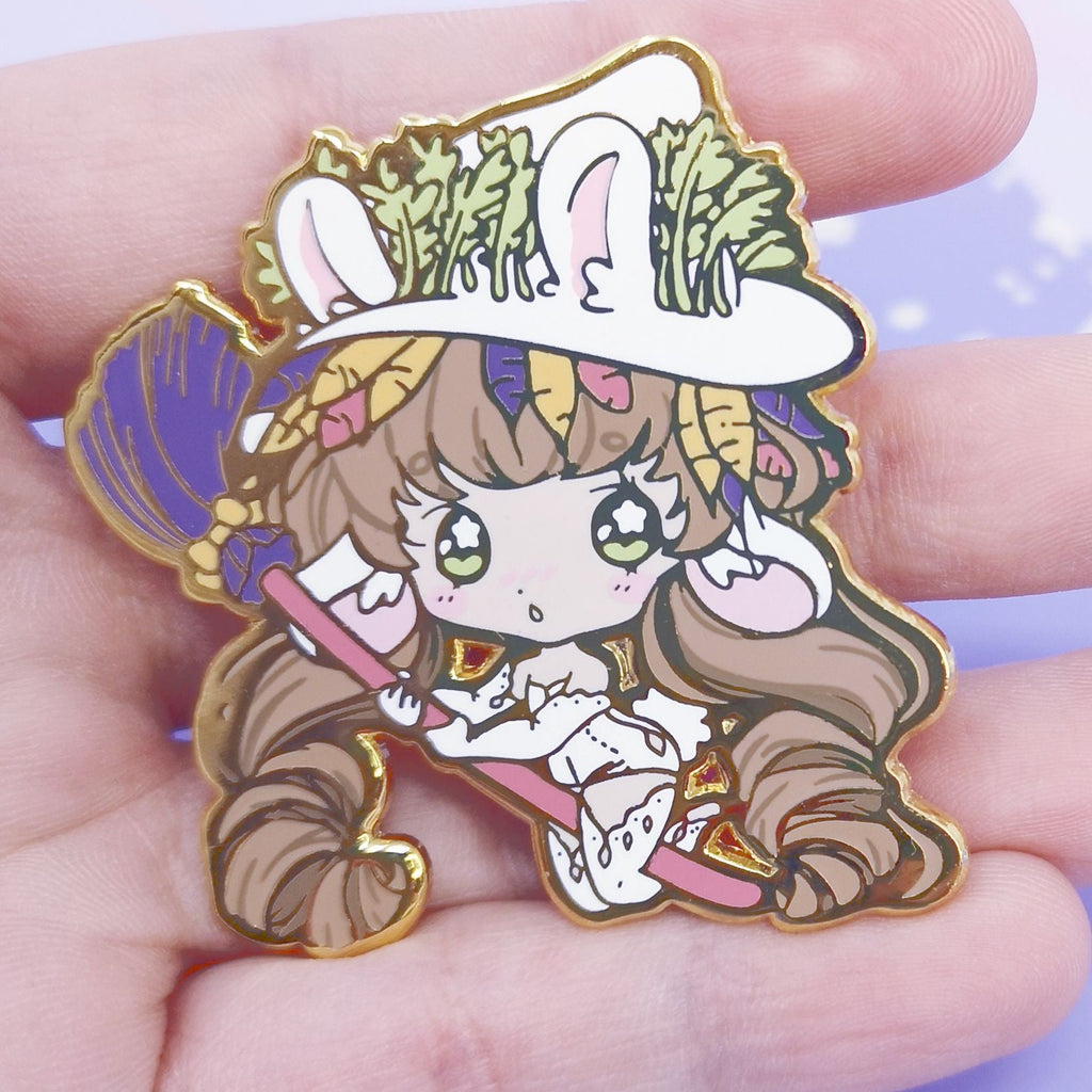 Bunny Witch - Enamel Pins