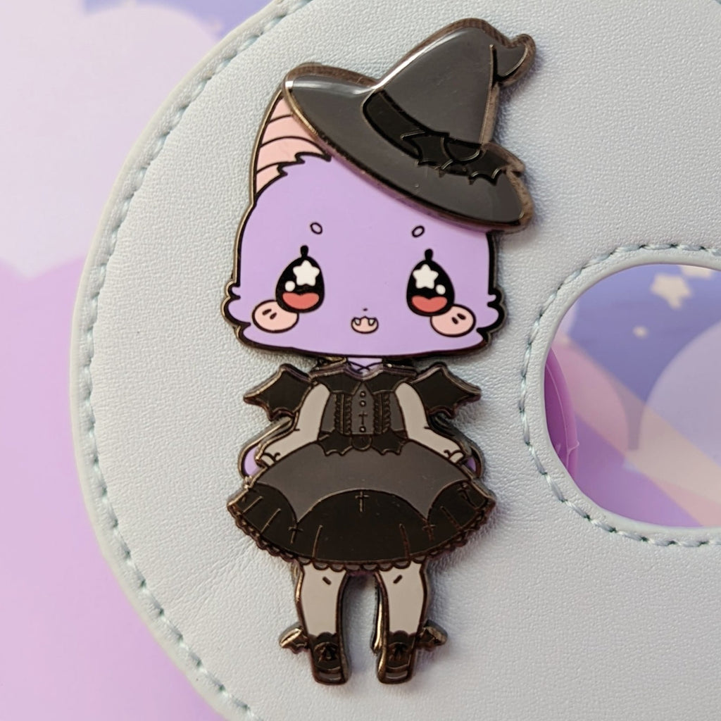 Batya + Spooky Coord -- Hard Enamel Pin Set -- Dress Up Pin Dolls Collection