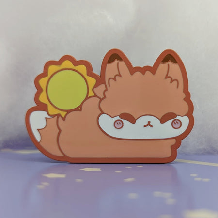 Sunny Fox - Cloud Series - Enamel Pin