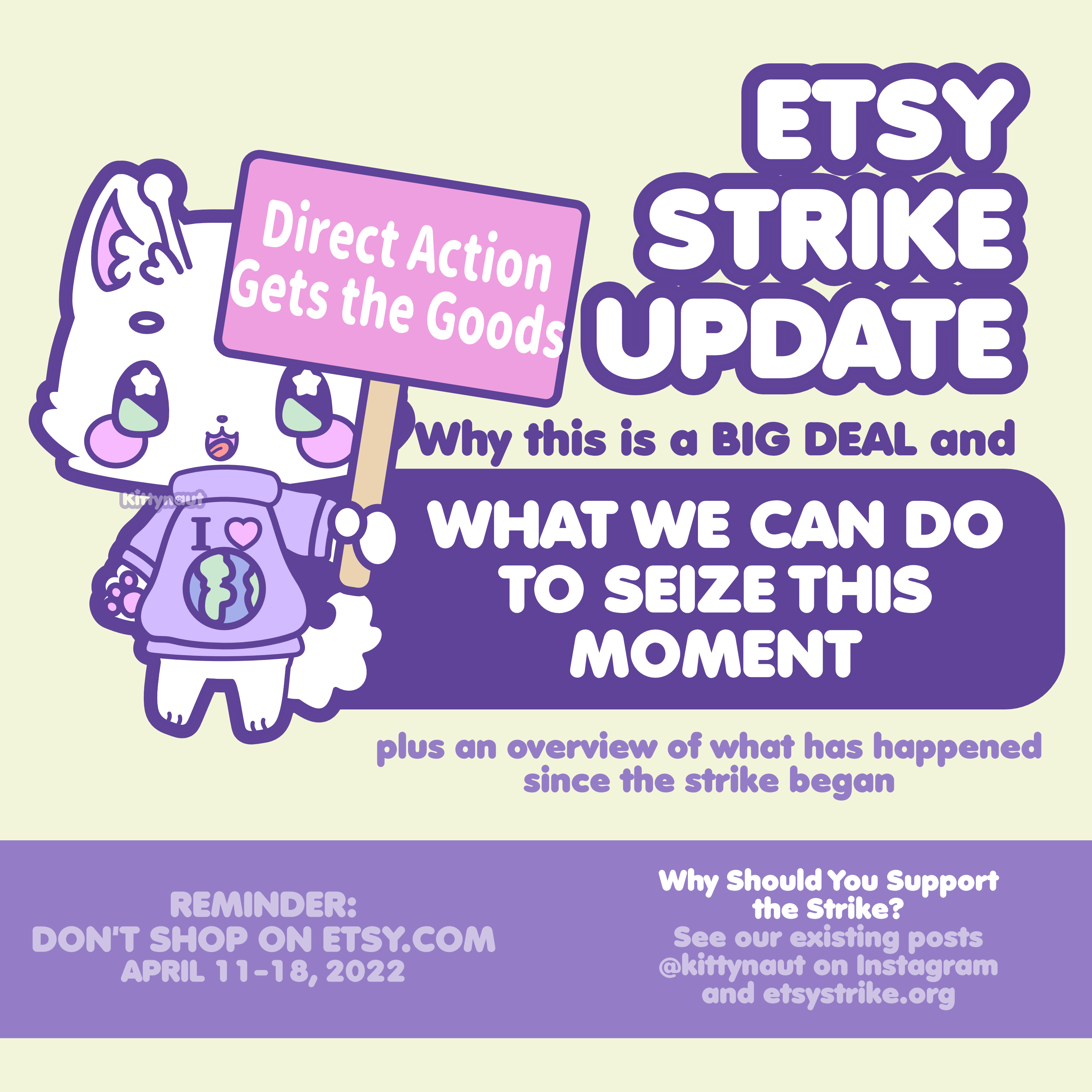Etsy Strike: The Journey so far