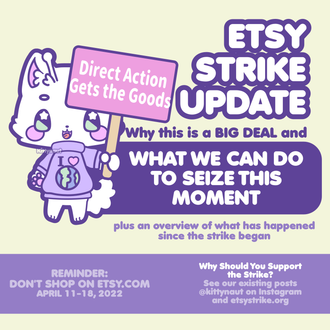 Etsy Strike: The Journey so far