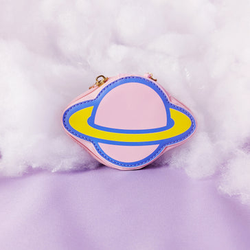 Saturn Ita Keychain - Sunny Pink