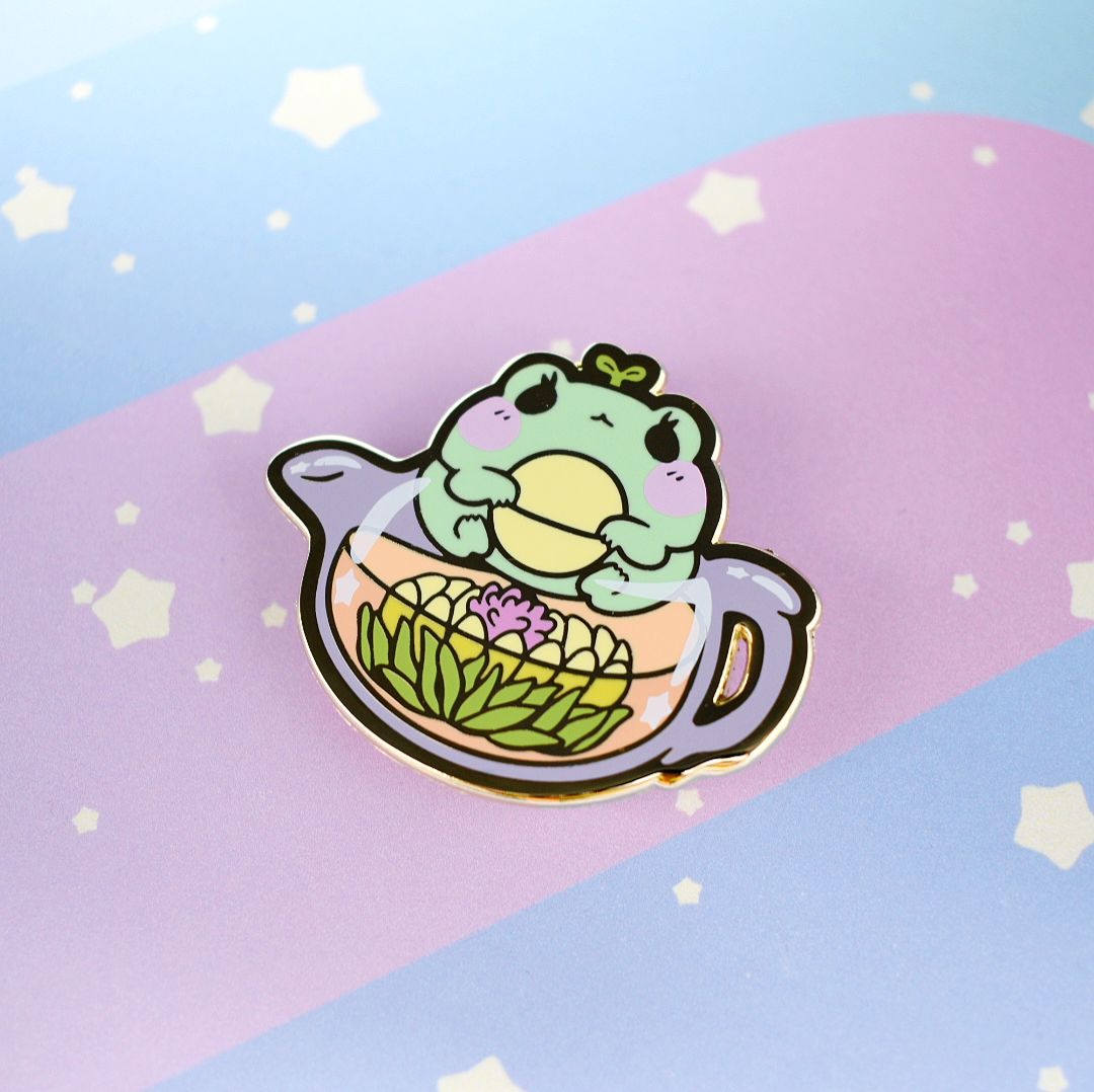 Secret Shop - May 2020 - Blooming Tea Frog - Kittynaut