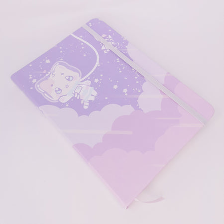 PU Leather Sketchbook, Kittynaut