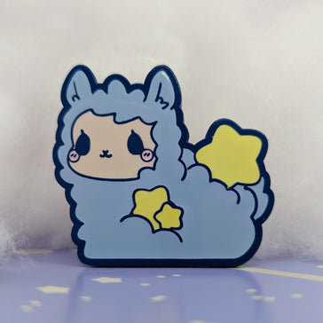 Starry Alpaca - Cloud Series - Enamel Pin