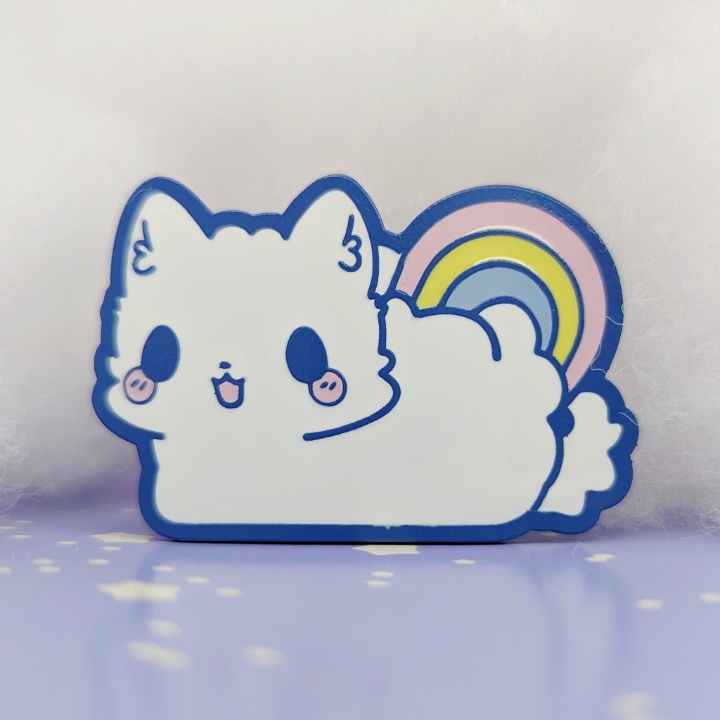 Rainbow Puppy - Cloud Series - Enamel Pin