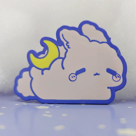 Moon Bunny - Cloud Series - Enamel Pin