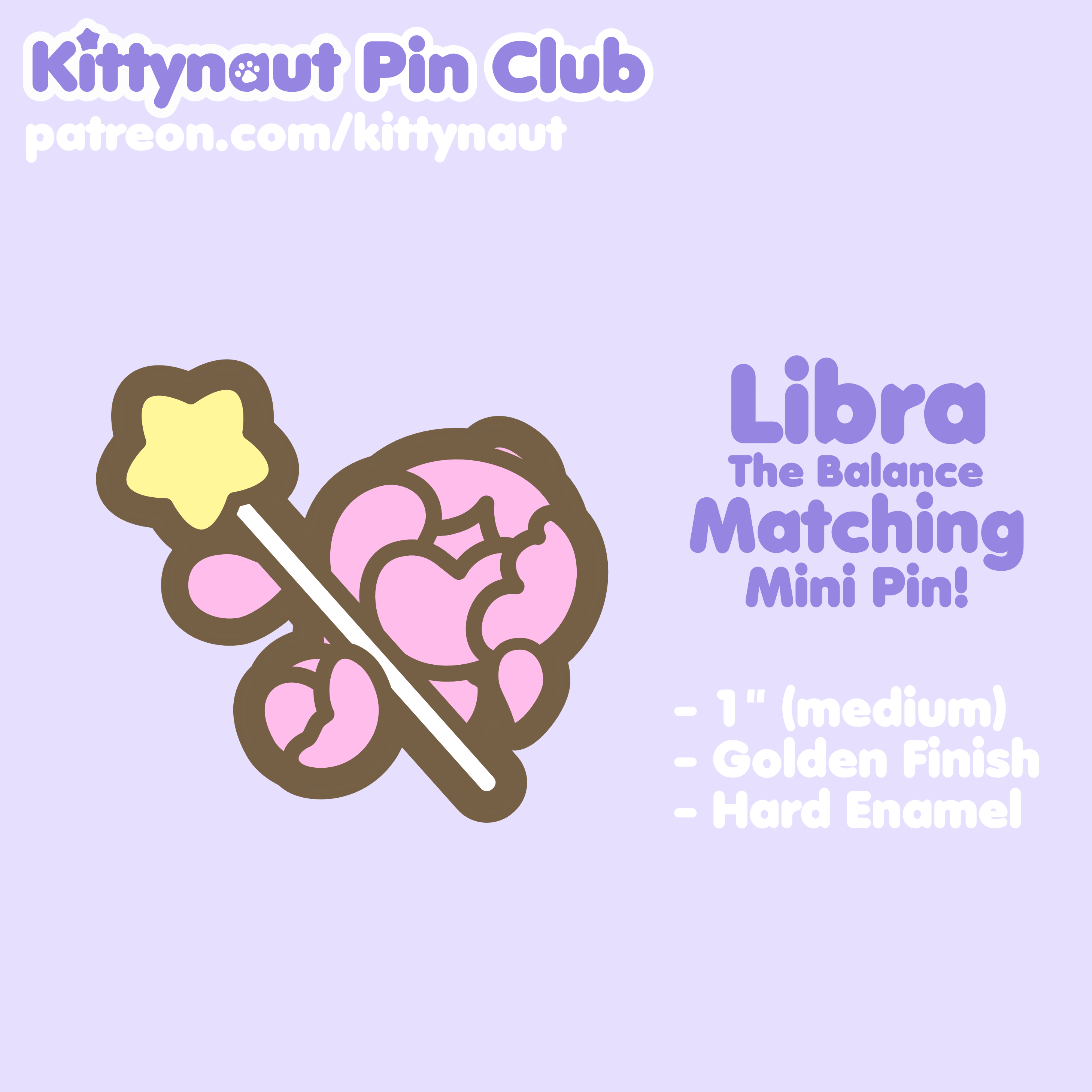 Secret Shop - Nov 2020 - Libra Mini Pin