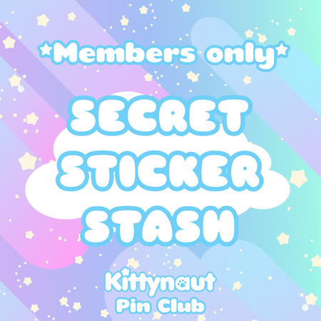 Secret Sticker Shop - Thru March 2020 - Kittynaut